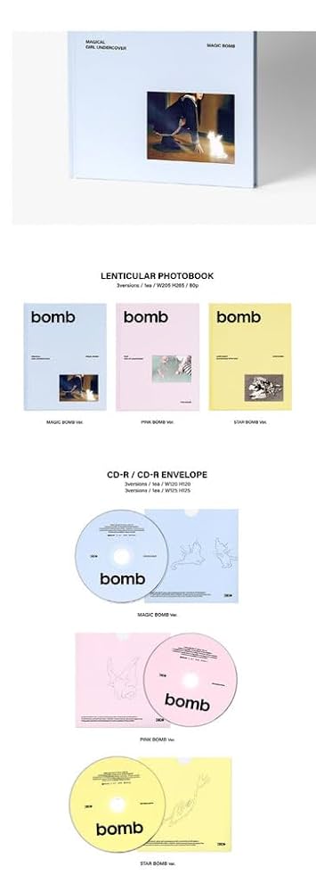 ILLIT bomb 3rd Mini Album (3 versions SET) : Amazon.it